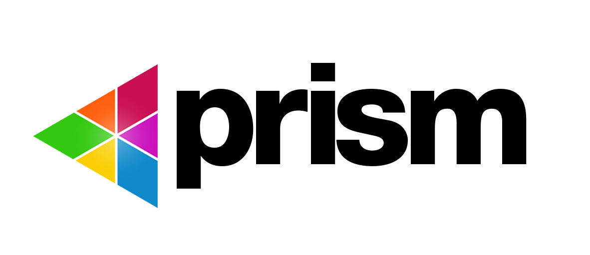 Prism logo template Royalty Free Vector Image - VectorStock