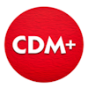 CDM+'s logo