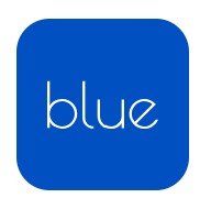 Blue logo