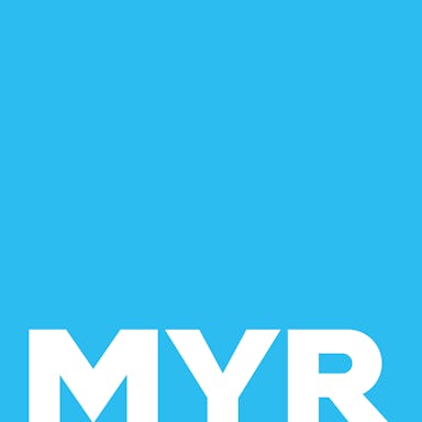 Logotipo de MYR POS