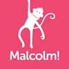 Malcolm! Logo