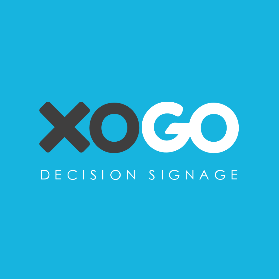 XOGO Decision Signage logo
