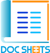 Doc Sheets logo