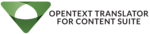OpenText Translator for Content Suite