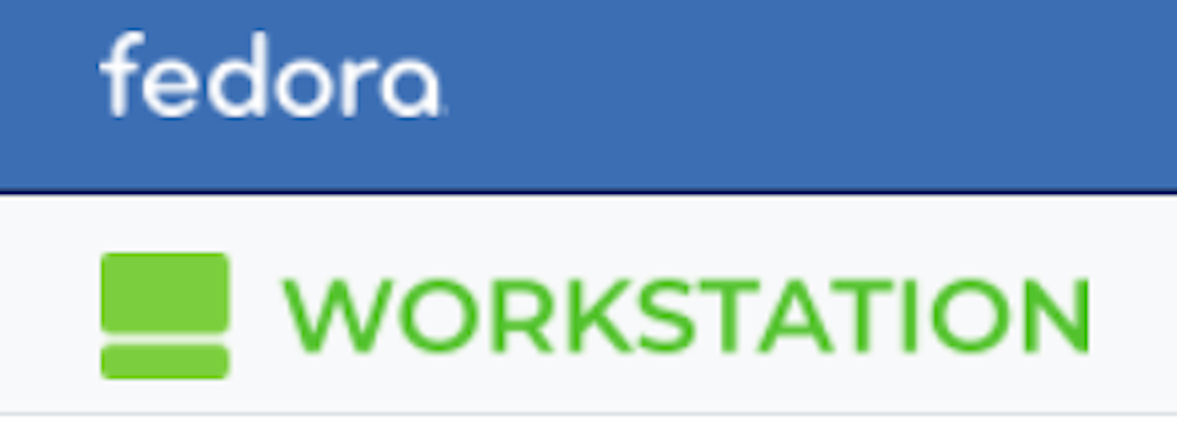 Fedora Workstation Logo