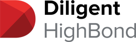 Logotipo do Diligent HighBond