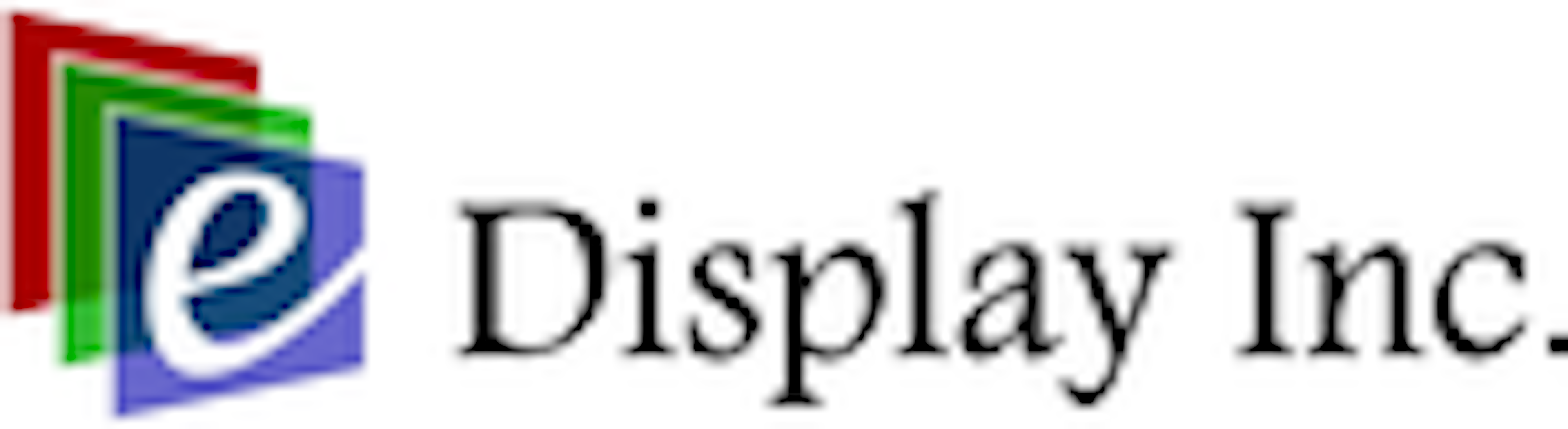 E Display Digital Signage Logo