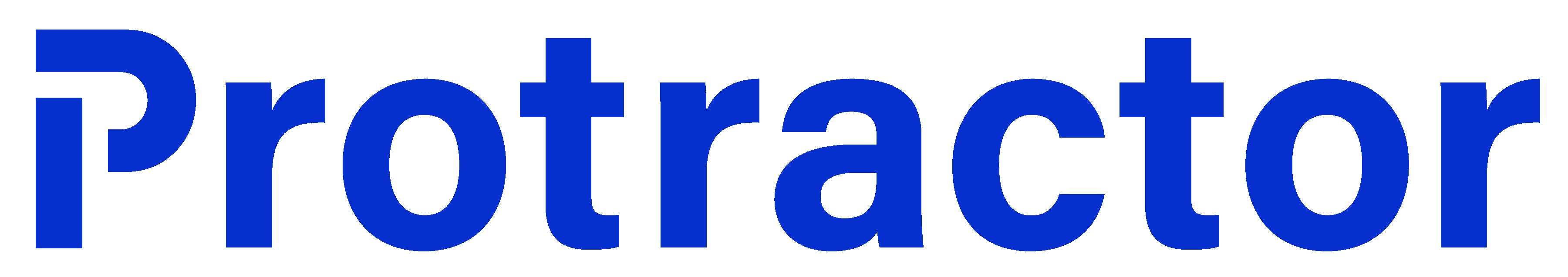 Protractor logo