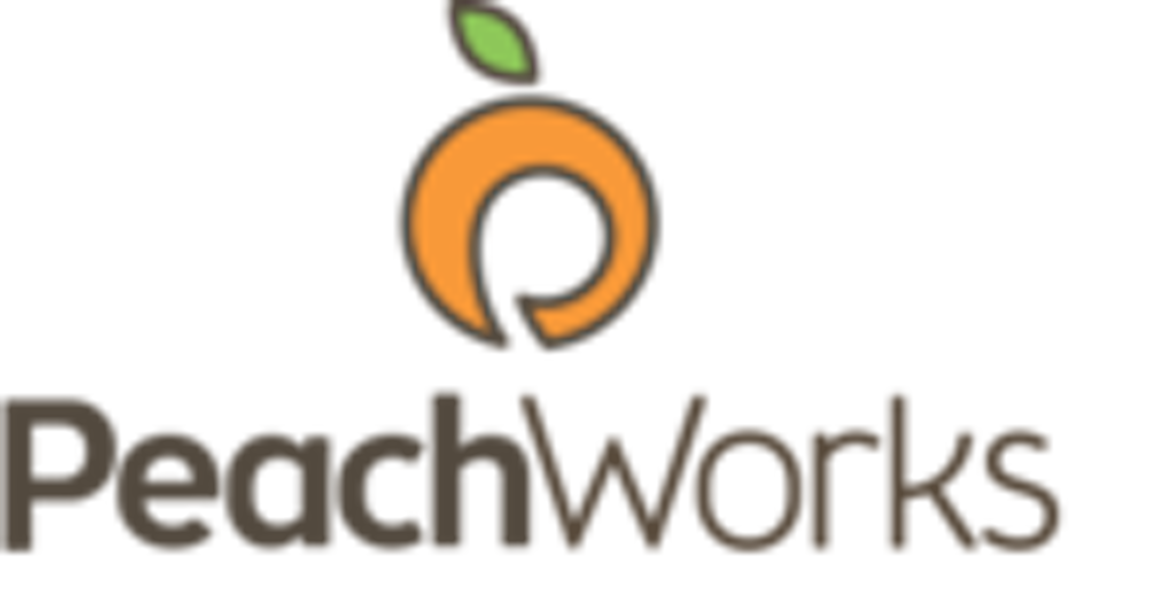 PeachWorks Logo