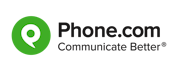Phone.com's logo