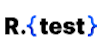 R.Test logo