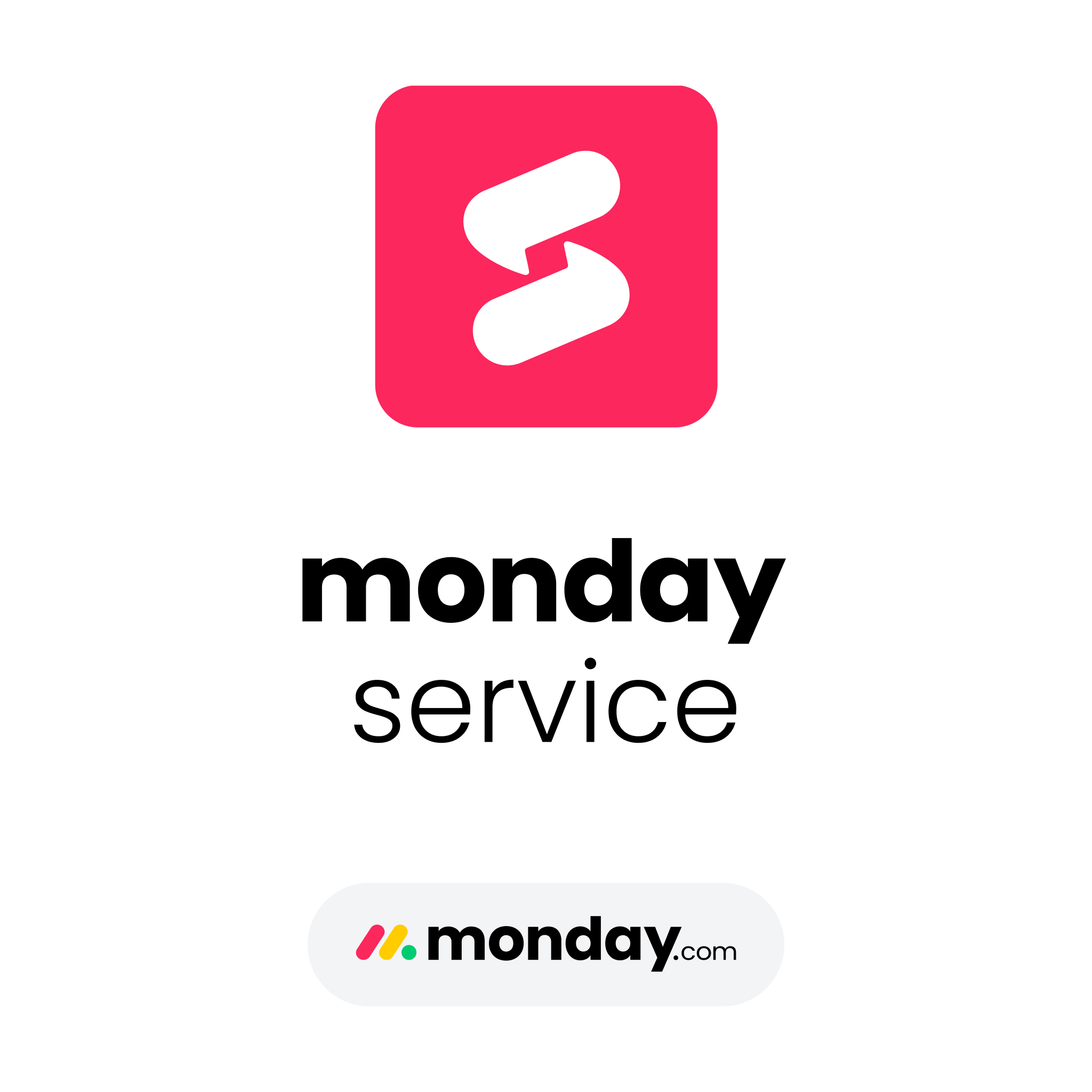 monday service logo