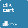 Clik Cert logo