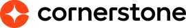 Logotyp för Cornerstone LMS