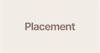 Placement logo