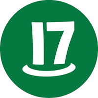 Logotipo de 17hats