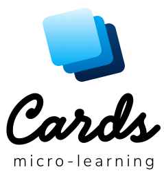 Cards micro-learning