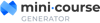 Mini Course Generator logo