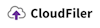 CloudFiler logo