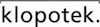 Klopotek logo