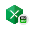 Devart Excel Add-In for DB2 logo
