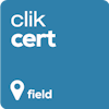 Clik Cert (Field) logo