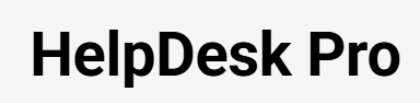 HelpDesk Pro logo