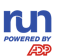 RUN Powered by ADP logo