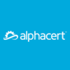 AlphaCert logo