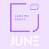 JUNE - Landing Pages logo