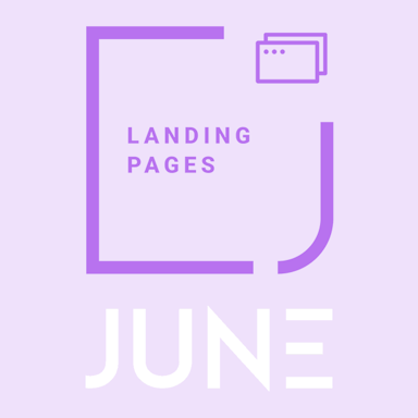 JUNE - Landing Pages