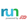 RUN Powered by ADP logo