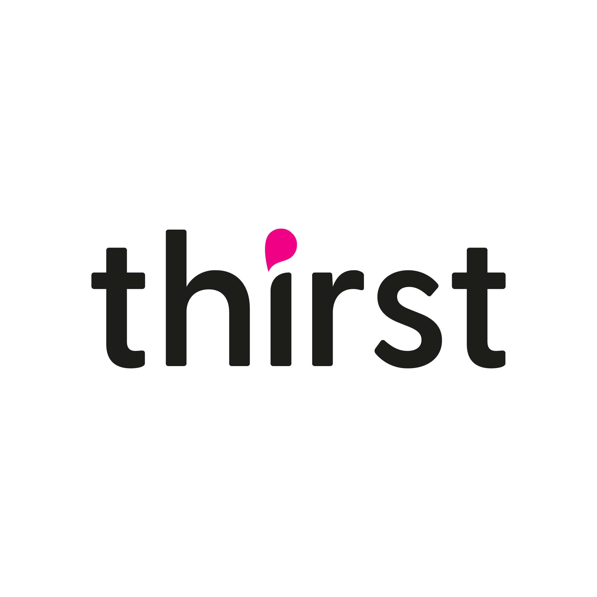 Logotipo do Thirst