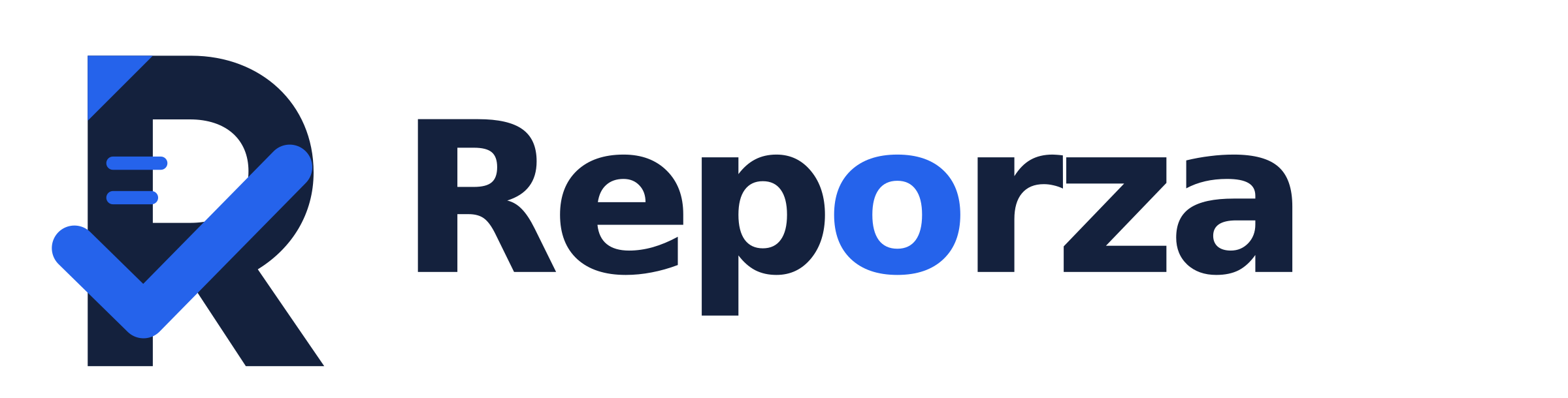 Reporza logo