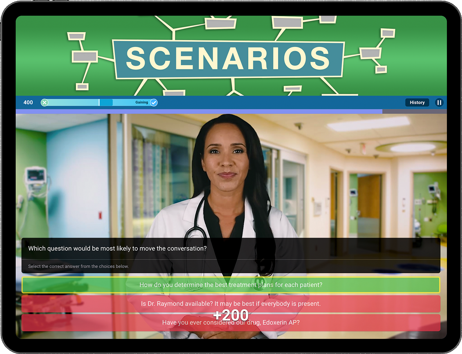 Scenarios Branching Path Game