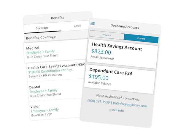 Paylocity Software - Flexible Benefits, made to order. Administer third-party benefit services like FSAs, HSAs, TMAs, and COBRA with ease. Supplement your standard plans with complementary programs, giving your employees the benefits options they need.