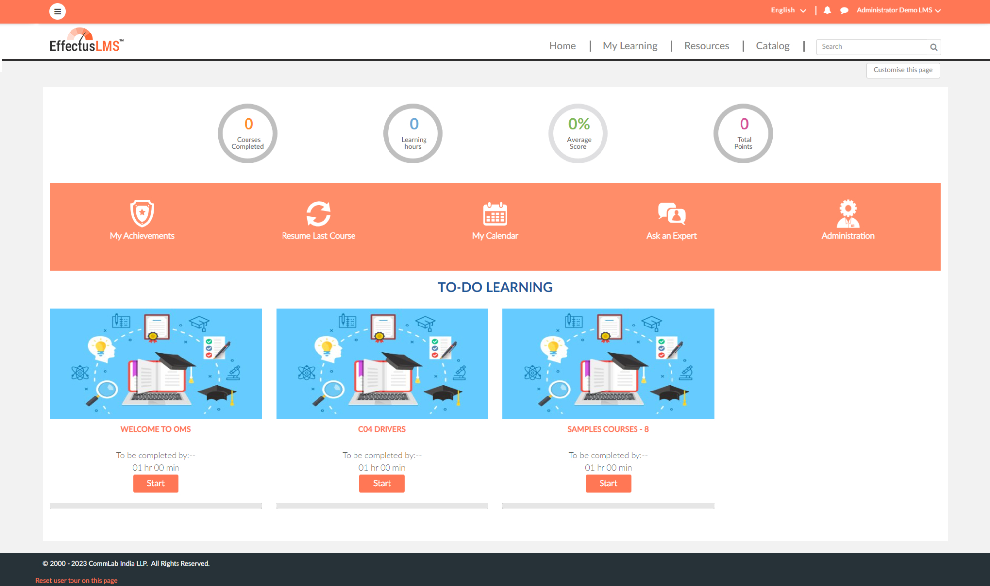 Effectus LMS screenshot: More training per dollar: With an intuitive interface, fully customizable dashboards, gamification, and more, your learners will love revisiting your LMS, ensuring higher completion rates and better training ROI.