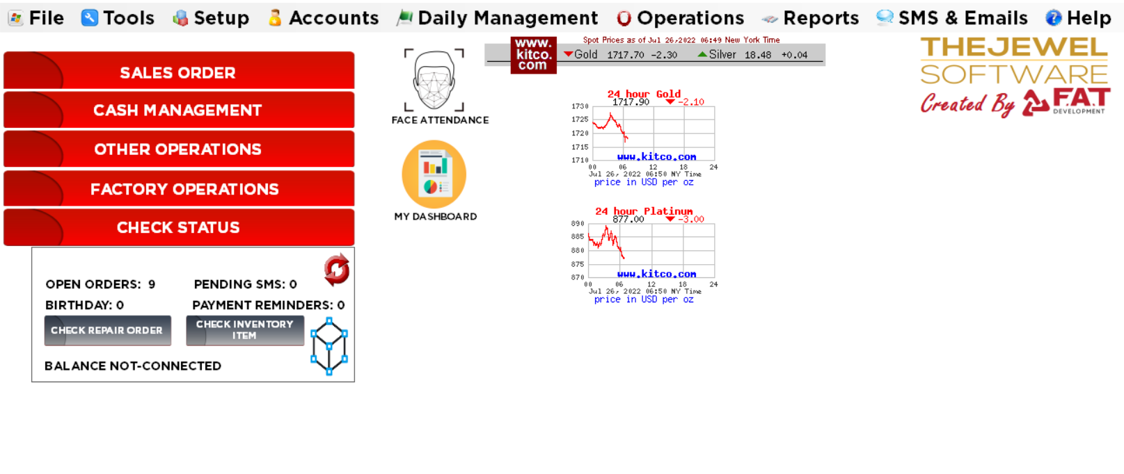 The Jewel Software screenshot