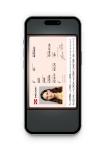 iProov screenshot: iProov Enroller document upload