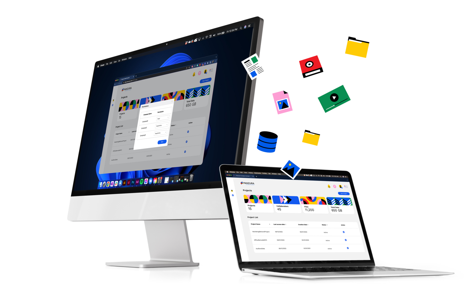 Panzura screenshot: Panzura’s Smart App layer provides next-generation data management capabilities, enabling consolidation, simplification, and advanced ransomware protection eliminating the need for insecure 3rd party applications and services.