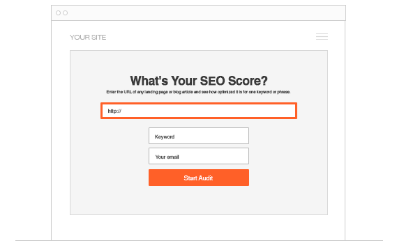 Add this form to landing pages and let it do all the work. Check your email for new leads every day.