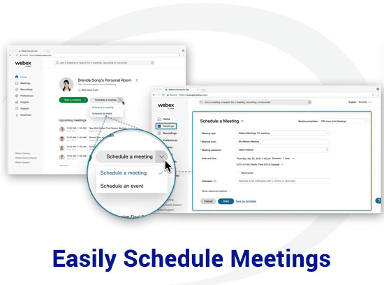 Schedule Meetings Easily
