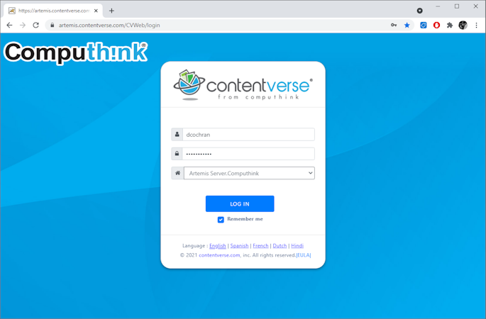 Contentverse screenshot: Contentverse employs an easy-to-use interface for teams navigating file management at every experience level.