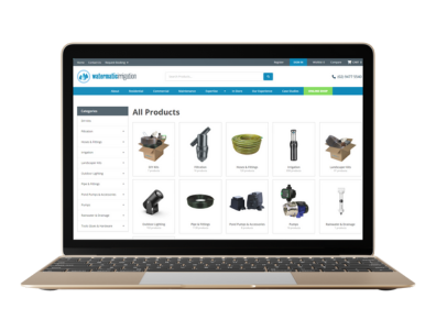 Jim2Commerce Portal screenshot: Jim2Commerce Portal products catalog