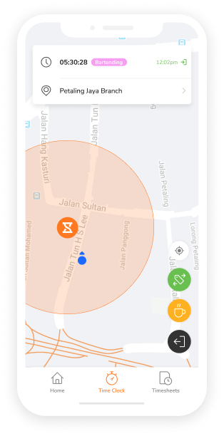 Jibble Software - GPS location tracking