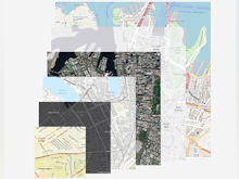 ArcGIS Software - A suite of geographically accurate "basemaps" in vector format can be used as ready-made data canvas' and showing satellite pictures, streets, land and oceans etc