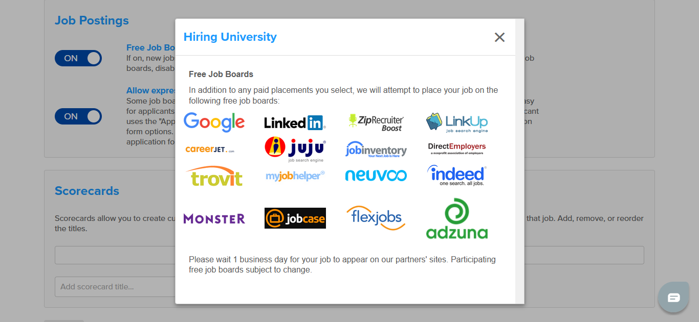 CareBono Software - Automatically distribute to major free and paid job boards