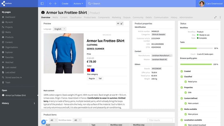 censhare Logiciel - 1
