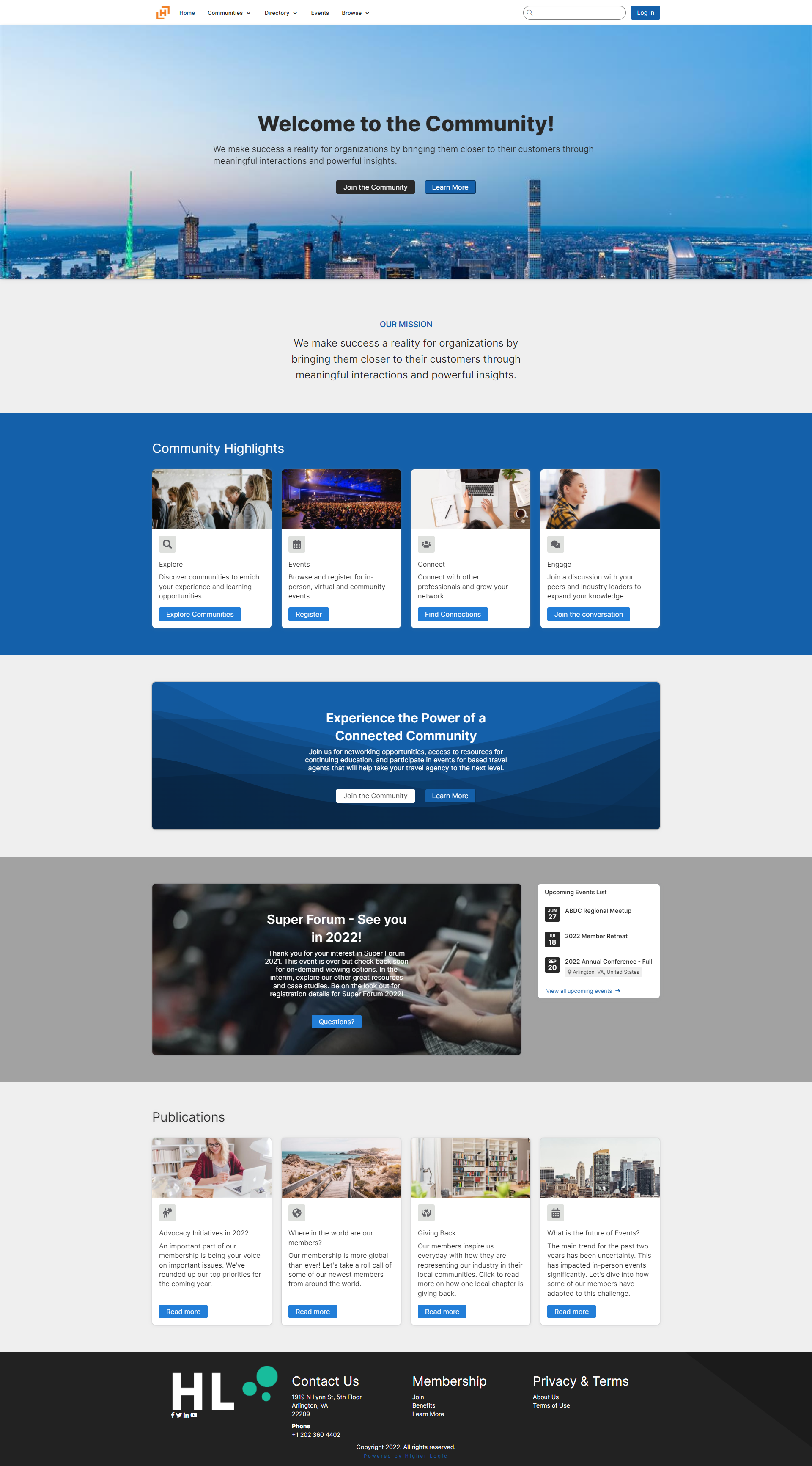 Higher Logic Thrive Software - 2