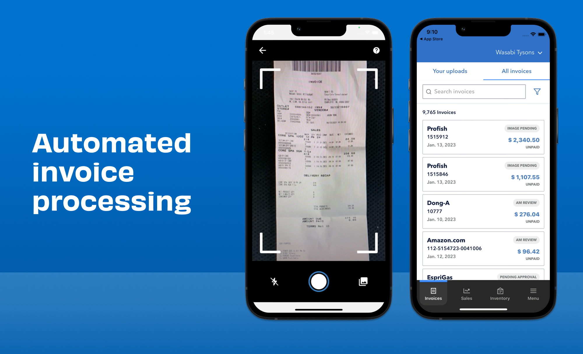 You send us your invoices, and we process them in 24-48 hours. No more spreadsheets. No more stacks of paper. No more manual entry! Save countless hours on admin work, so you can focus more time on the profit centers of your business.